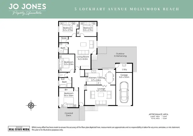 Floorplan of Homely house listing, 5 Lockhart Avenue, Mollymook Beach NSW 2539