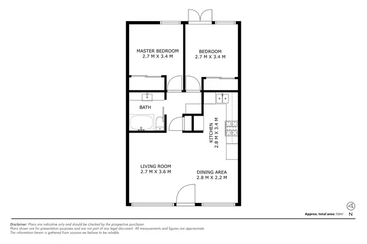 Floorplan of Homely unit listing, 8/126 Henderson Road, Crestwood NSW 2620