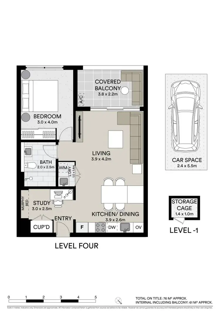 Floorplan of Homely apartment listing, 406/9 Baywater Drive, Wentworth Point NSW 2127