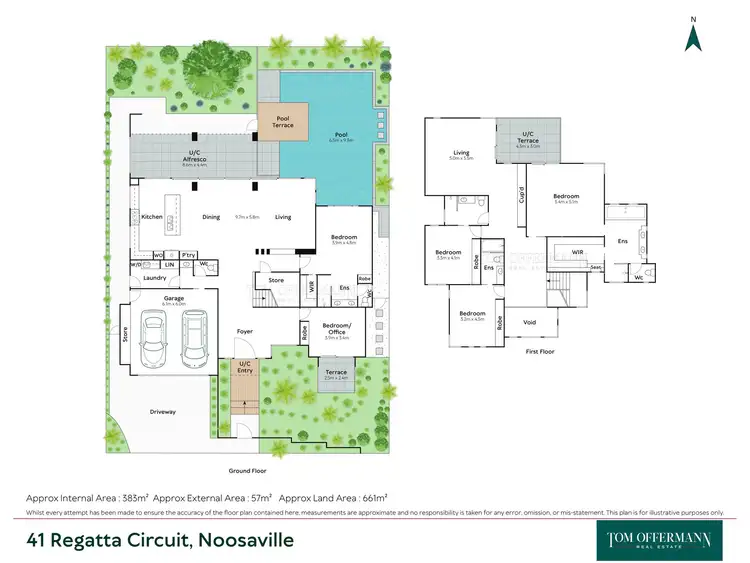 Floorplan of Homely house listing, 41 Regatta Circuit, Noosaville QLD 4566