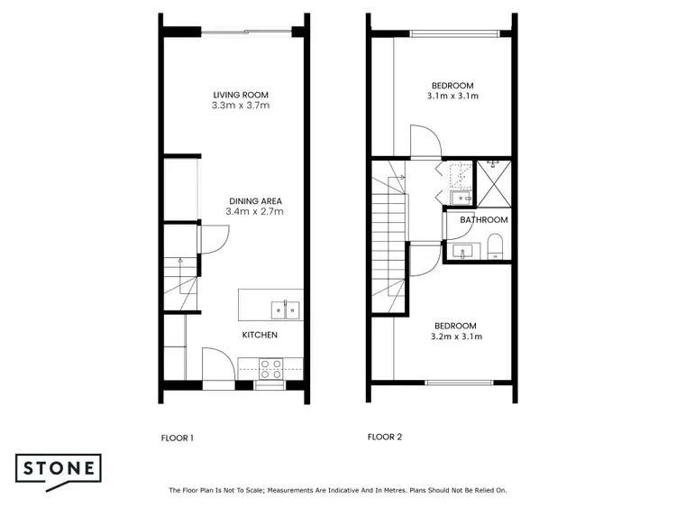 Floorplan of Homely townhouse listing, 17/10 Margules Crescent, Taylor ACT 2913
