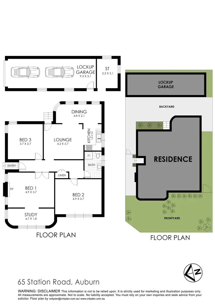 Floorplan of Homely house listing, 65 Station Road, Auburn NSW 2144