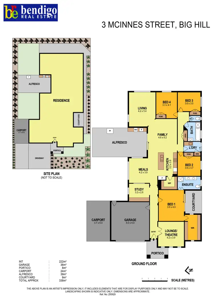 Floorplan of Homely house listing, 3 McInnes Street, Big Hill VIC 3555