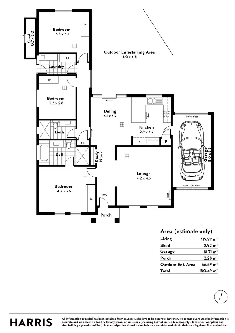 Floorplan of Homely house listing, 2A Gordon Street, Kurralta Park SA 5037