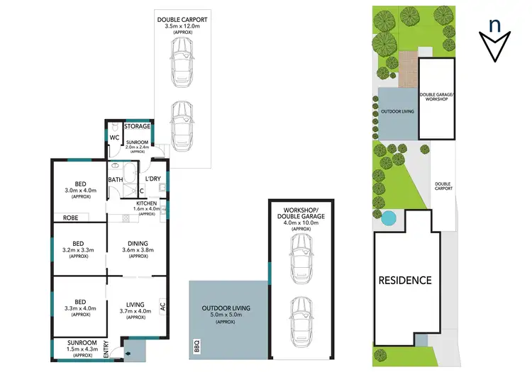 Floorplan of Homely house listing, 18 Fletcher Street, Adamstown NSW 2289