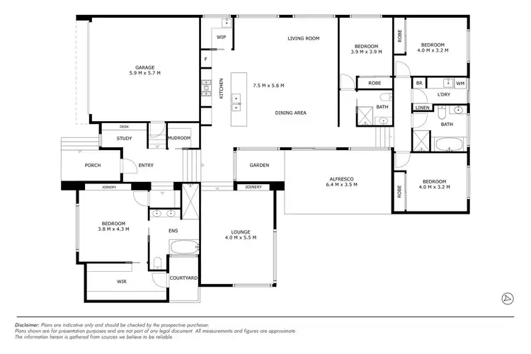 Floorplan of Homely house listing, 2 Arkwookerum Street, Whitlam ACT 2611