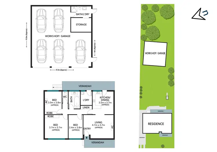 Floorplan of Homely house listing, 50 Devon Street, Wallsend NSW 2287
