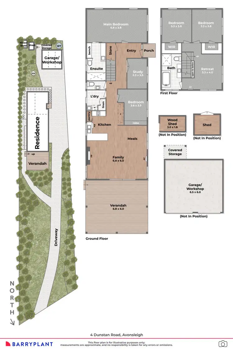 Floorplan of Homely house listing, 4 Dunstan Road, Avonsleigh VIC 3782