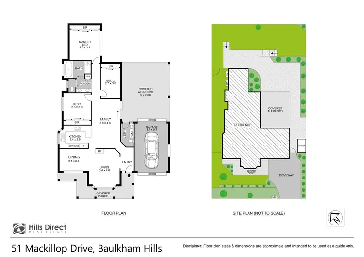 Floorplan of Homely house listing, 51 Mackillop Drive, Baulkham Hills NSW 2153