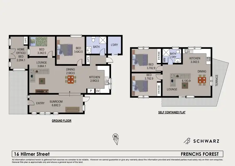 Floorplan of Homely house listing, 16 Hilmer Street, Frenchs Forest NSW 2086