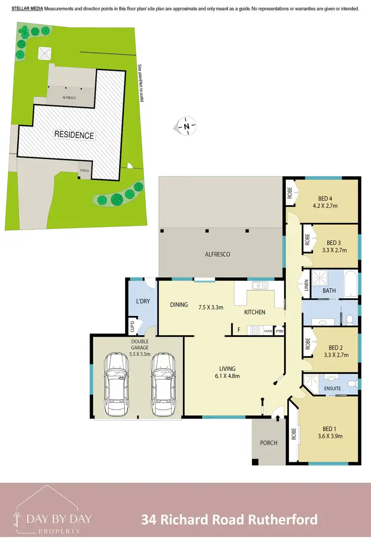 Floorplan of Homely house listing, 34 Richard Road, Rutherford NSW 2320