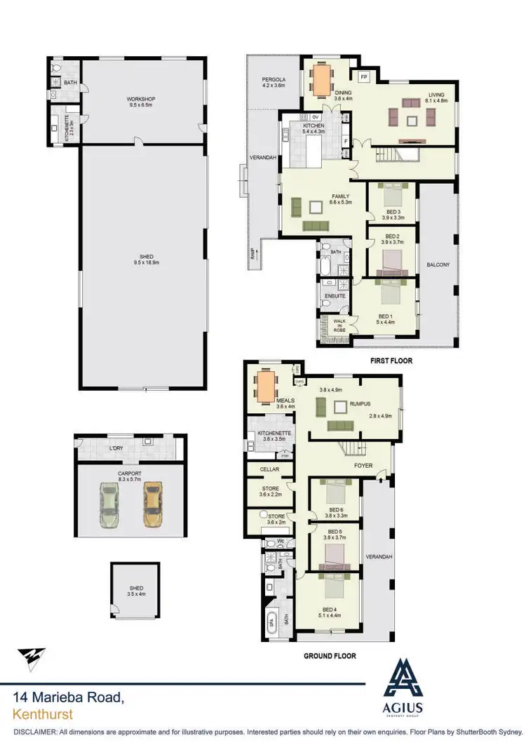 Floorplan of Homely house listing, 14 Marieba Road, Kenthurst NSW 2156