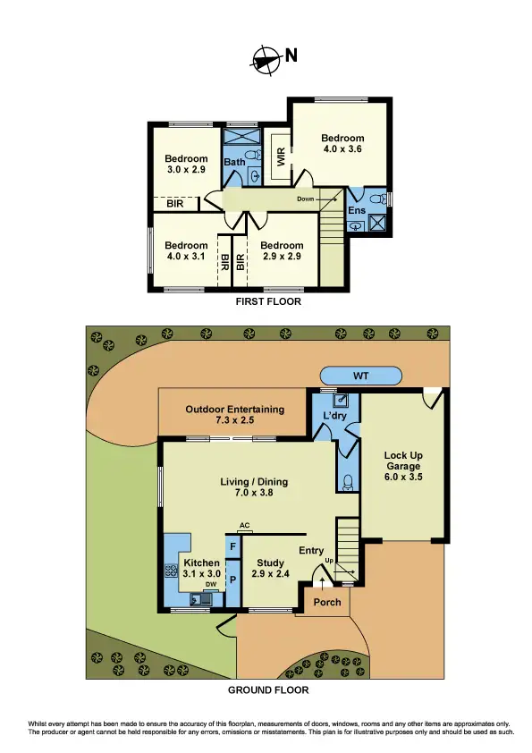 Floorplan of Homely house listing, 5 Cobrey Street, Sunshine VIC 3020