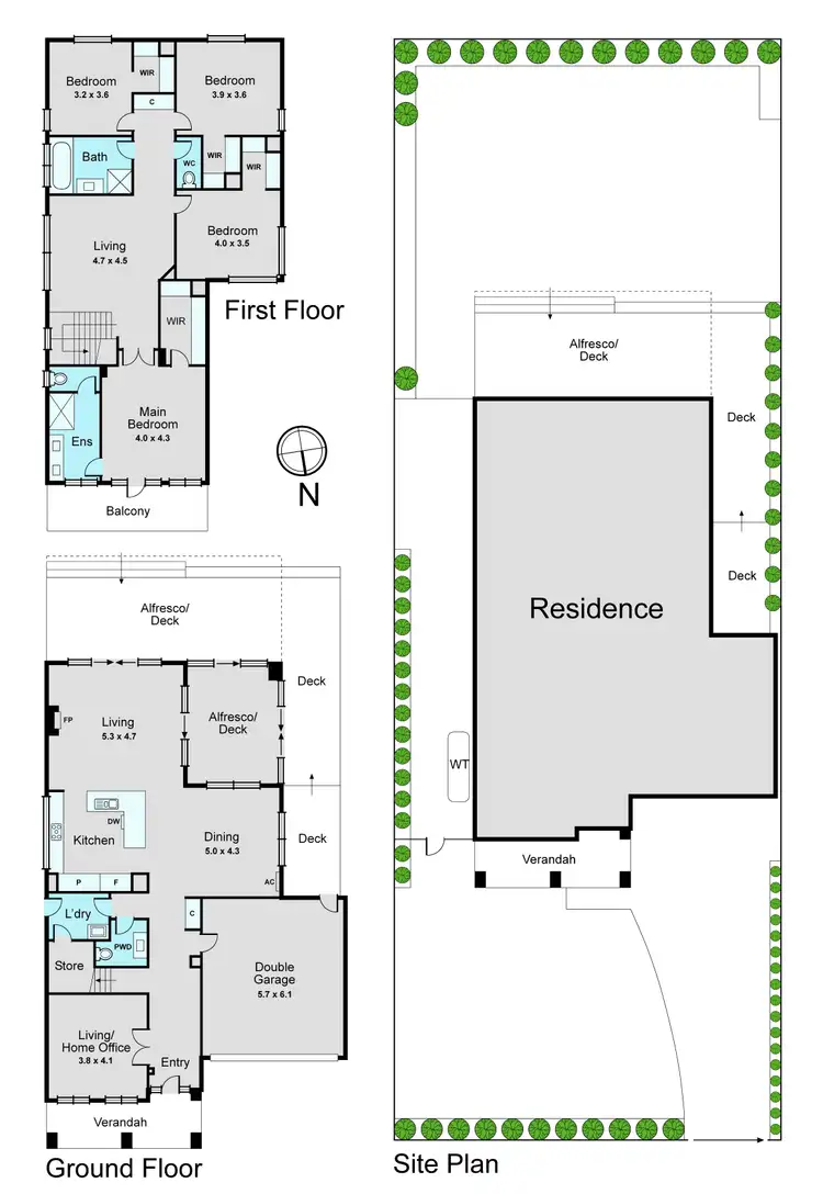 Floorplan of Homely house listing, 62 Littlewood Street, Hampton VIC 3188
