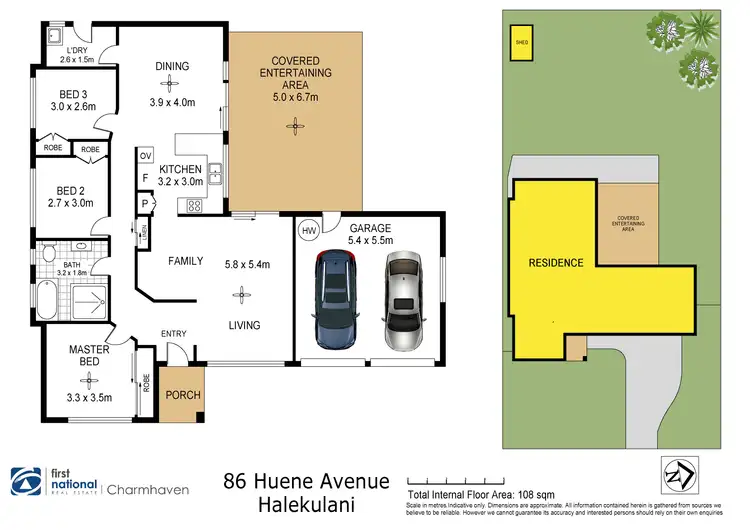 Floorplan of Homely house listing, 86 Huene Avenue, Halekulani NSW 2262
