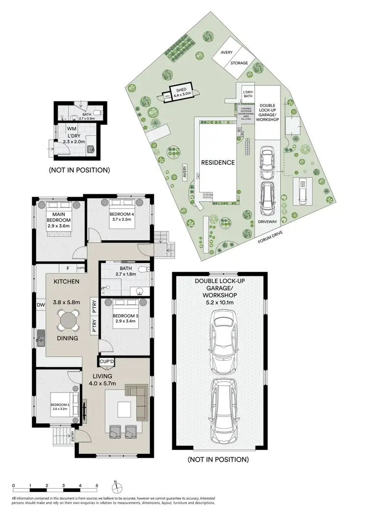 Floorplan of Homely house listing, 3 Forum Drive, Heathcote NSW 2233