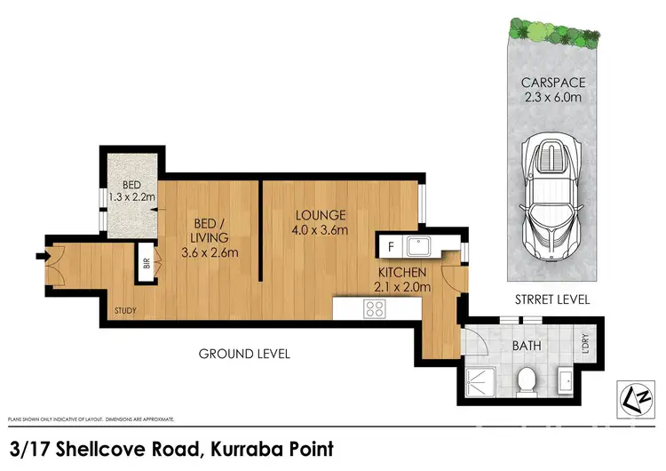 Floorplan of Homely apartment listing, 3/17 Shellcove Road, Kurraba Point NSW 2089