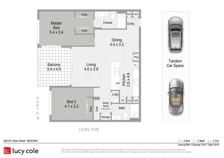Floorplan of Homely apartment listing, 5041/21 Ross Street, Benowa QLD 4217