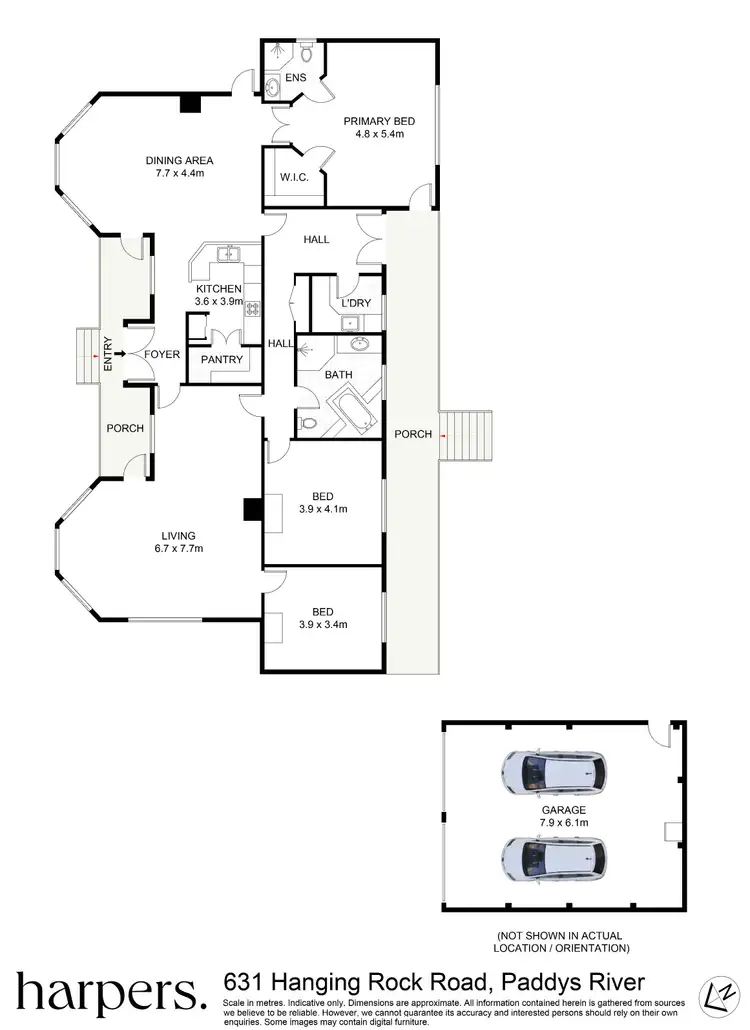 Floorplan of Homely house listing, 631 Hanging Rock Road, Paddys River NSW 2653