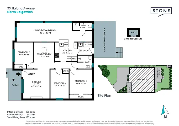 Floorplan of Homely house listing, 23 Illalong Avenue, North Balgowlah NSW 2093