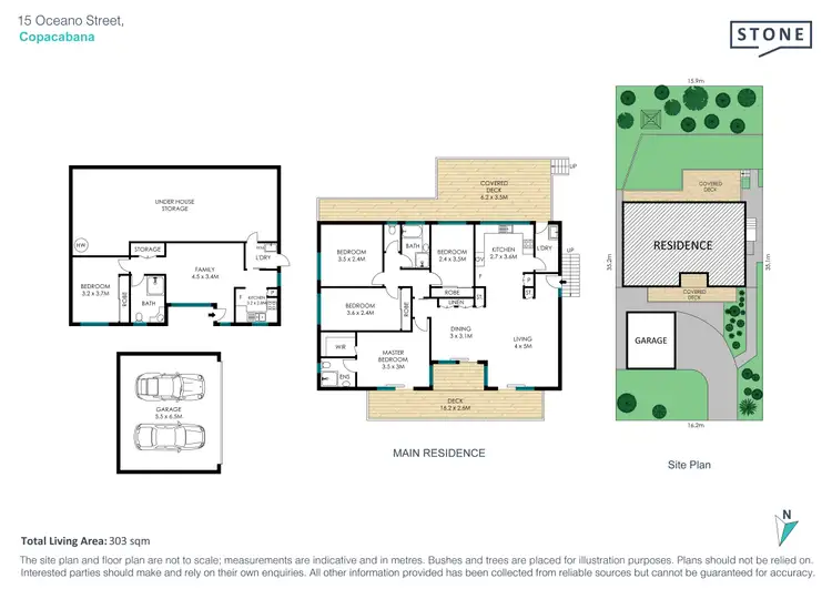 Floorplan of Homely house listing, 15 Oceano Street, Copacabana NSW 2251