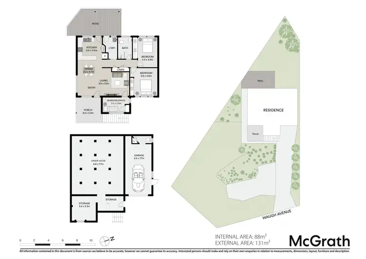 Floorplan of Homely house listing, 9 Waugh Avenue, Nambucca Heads NSW 2448