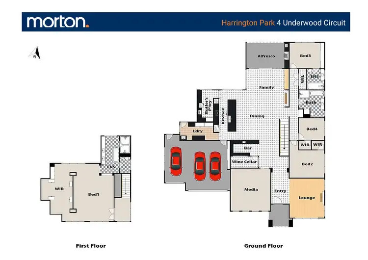 Floorplan of Homely house listing, 4 Underwood Circuit, Harrington Park NSW 2567