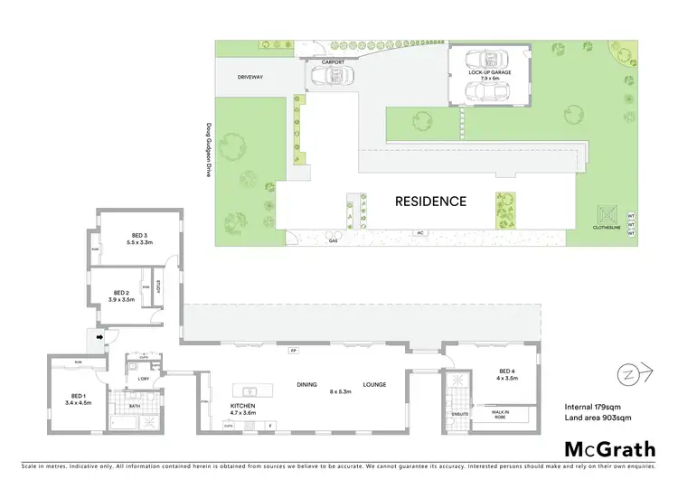 Floorplan of Homely house listing, 5 Doug Gudgeon Drive, Mudgee NSW 2850