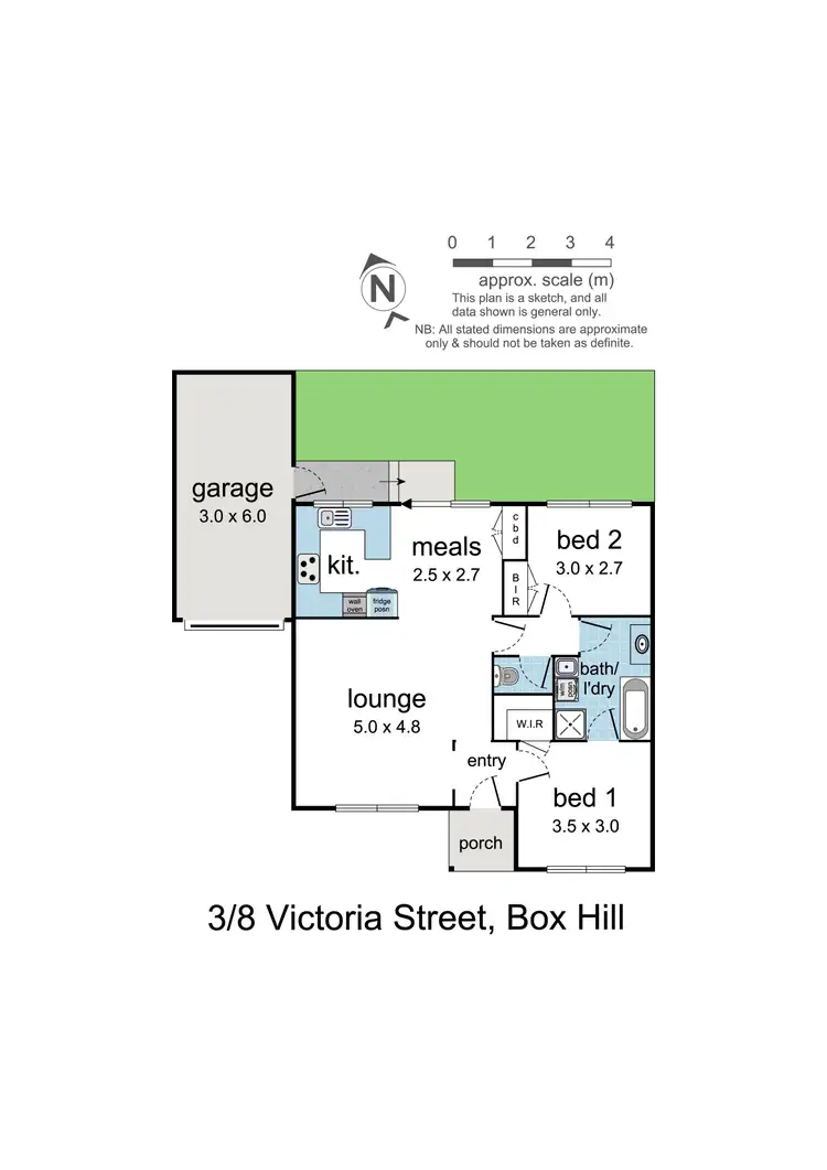 Floorplan of Homely unit listing, 3/8 Victoria Street, Box Hill VIC 3128