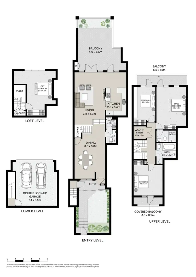 Floorplan of Homely house listing, 64E Milray Avenue, Wollstonecraft NSW 2065