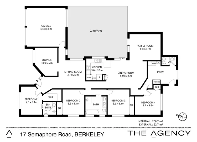 Floorplan of Homely house listing, 17 Semaphore Road, Berkeley NSW 2506
