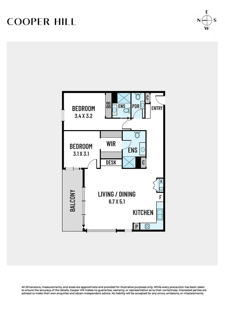 Floorplan of Homely apartment listing, 202/117 Croydon Road, Surrey Hills VIC 3127