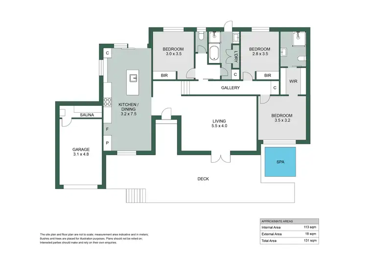 Floorplan of Homely house listing, 2/40 Catalina Drive, Catalina NSW 2536