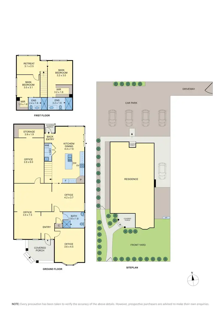 Floorplan of Homely house listing, 54 Fletcher Street, Essendon VIC 3040