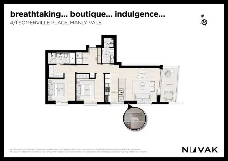 Floorplan of Homely unit listing, 4/1 Somerville Place, Manly Vale NSW 2093
