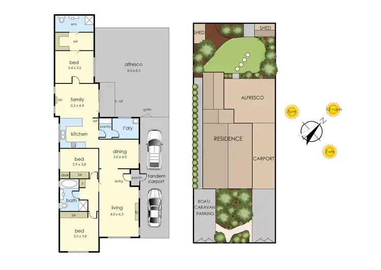Floorplan of Homely house listing, 12 Victoria Parade, Frankston VIC 3199