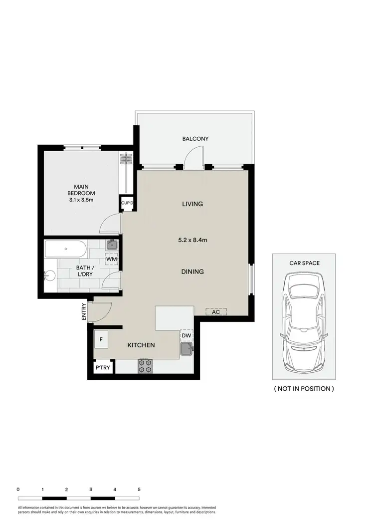 Floorplan of Homely apartment listing, 8/109 Hotham Street, Balaclava VIC 3183