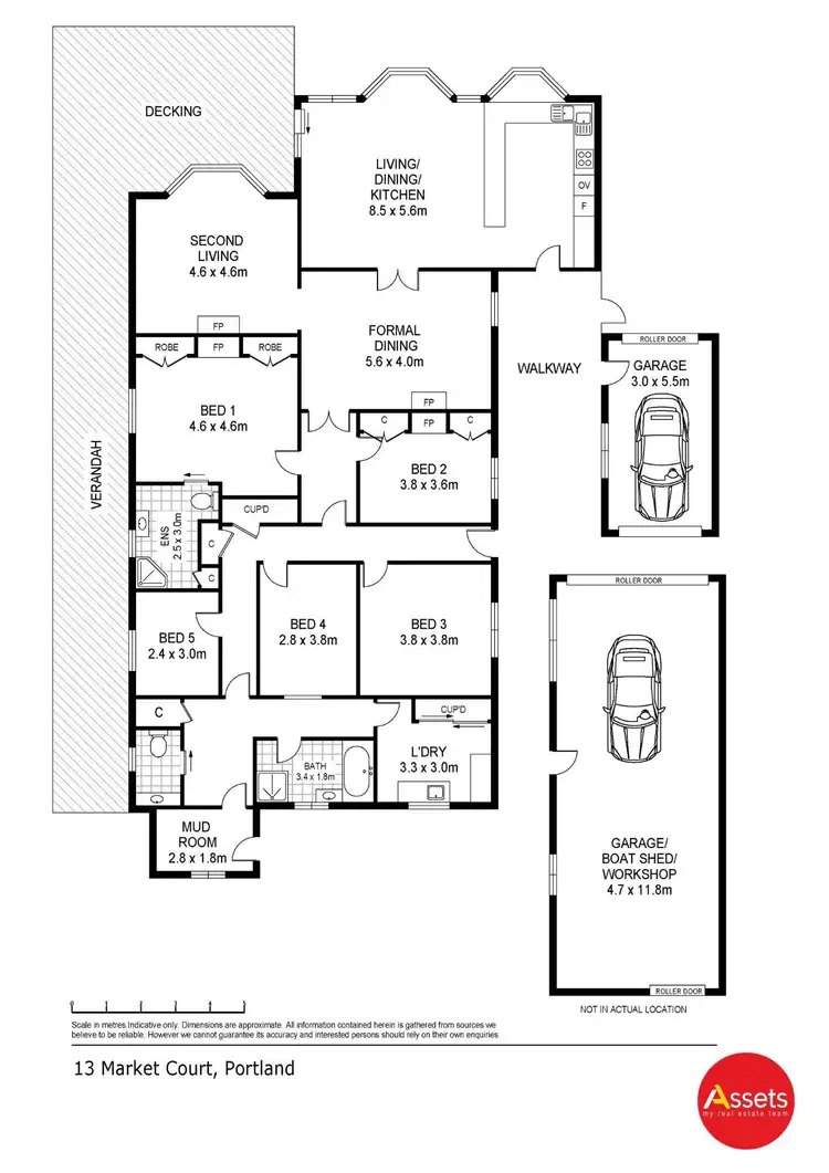 Floorplan of Homely house listing, 13 Market Court, Portland VIC 3305