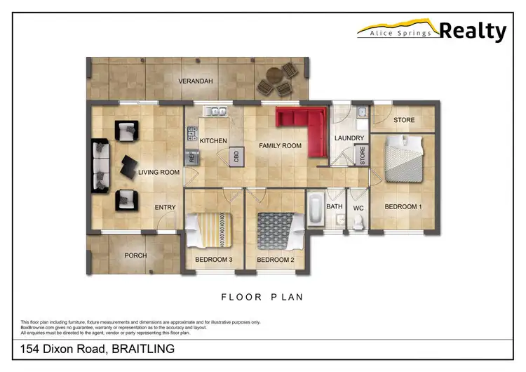 Floorplan of Homely house listing, 154 Dixon Road, Braitling NT 870