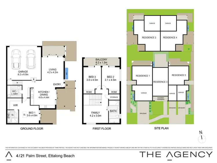 Floorplan of Homely townhouse listing, 3/21 Palm Street, Ettalong Beach NSW 2257