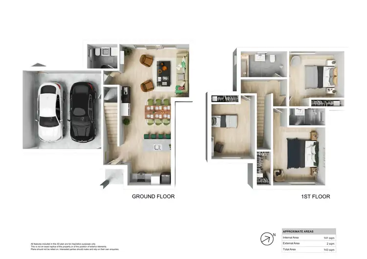 Floorplan of Homely townhouse listing, 11 Blackbird Street, Thornton NSW 2322