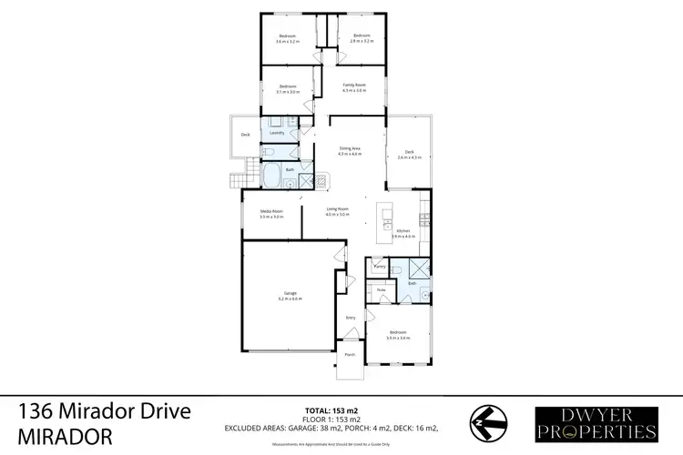 Floorplan of Homely house listing, 136 Mirador Drive, Mirador NSW 2548