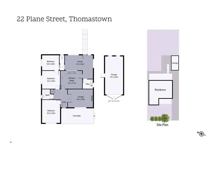 Floorplan of Homely house listing, 22 Plane Street, Thomastown VIC 3074