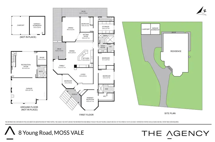 Floorplan of Homely house listing, 8 Young Road, Moss Vale NSW 2577