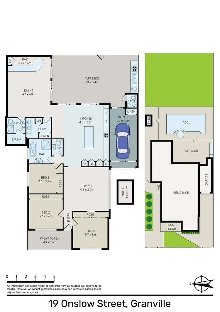 Floorplan of Homely house listing, 19 Onslow Street, Granville NSW 2142