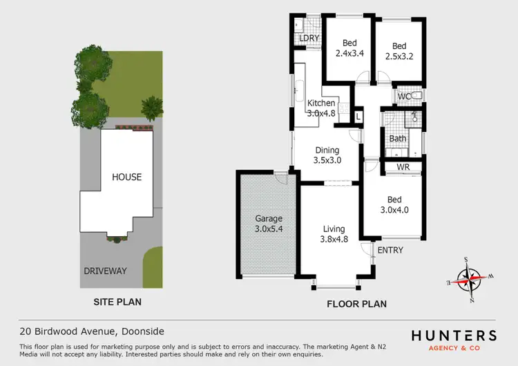 Floorplan of Homely house listing, 20 Birdwood Avenue, Doonside NSW 2767