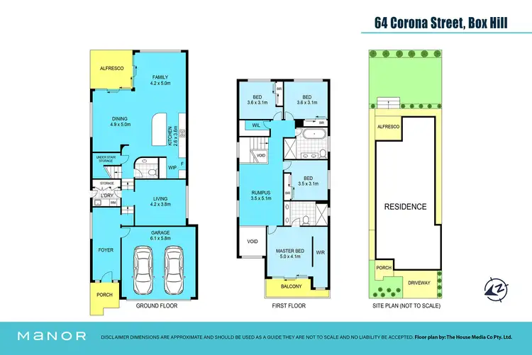 Floorplan of Homely house listing, 64 Corona Street, Box Hill NSW 2765