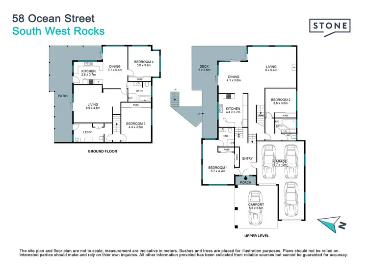 Floorplan of Homely house listing, 58 Ocean Street, South West Rocks NSW 2431