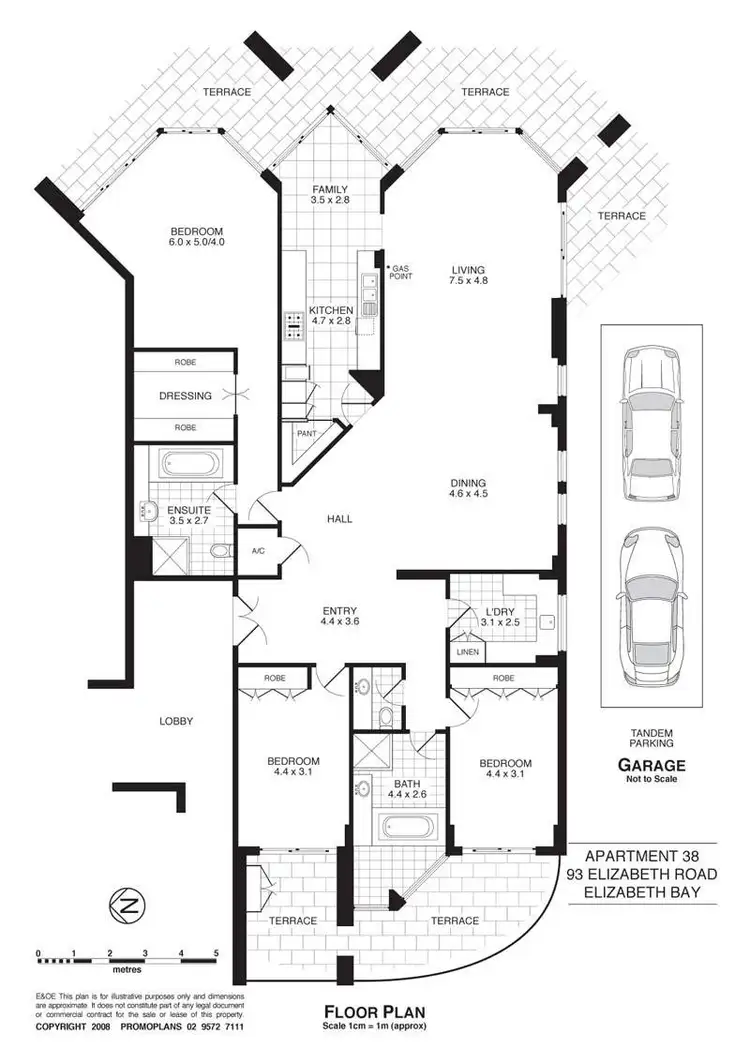 Floorplan of Homely apartment listing, 38/93 Elizabeth Bay Road, Elizabeth Bay NSW 2011