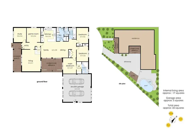 Floorplan of Homely house listing, 2 Dirleton Close, Frankston VIC 3199